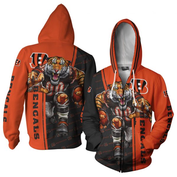 Cincinnati Bengals Ultra Cool All Over Print 3D Hoodie Gifts For Fans