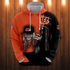Cincinnati Bengals Ultra Death All Over Print Graphic Gift For Halloween Hoodie