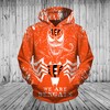 Cincinnati Bengals Venom All Over Print 3D Pullover Hoodie Gifts For Fans