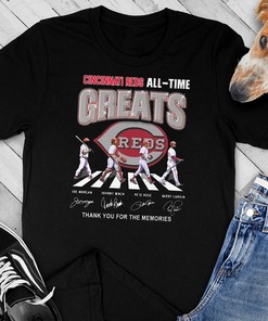 Cincinnati Reds All Time Greats Signatures 2023 Shirt, Hoodie, Sweatshirt Gift for Fans