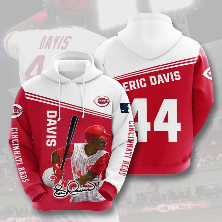 Cincinnati Reds Custom 3D Printed Hoodie With Sport Print Graphic