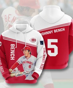 Cincinnati Reds Jack Skellington And Zero 3D All Over Print Hoodie
