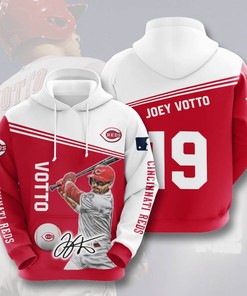 Cincinnati Reds Joey Votto Usa Baseball Hoodie With 3D Print
