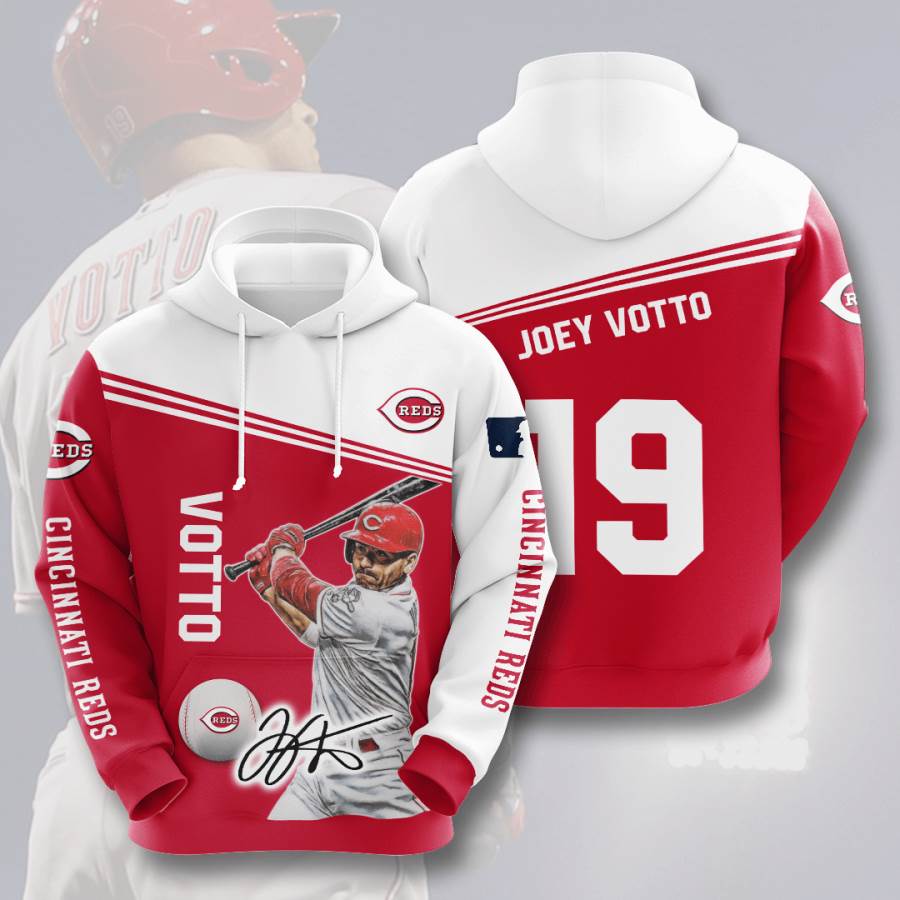 Cincinnati Reds Joey Votto Usa Baseball Hoodie With 3D Print