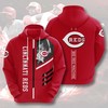 Cincinnati Reds Mlb 3D All Over Print Hoodie With Classic Design