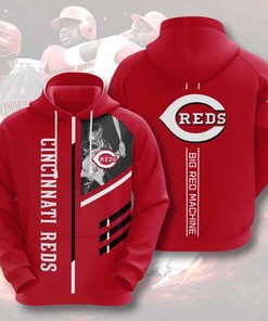 Cincinnati Reds Mlb 3D All Over Print Hoodie With Classic Design