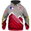 Cincinnati Reds Mlb Camo 3D All Over Print Zip-Up Hoodie For Fans