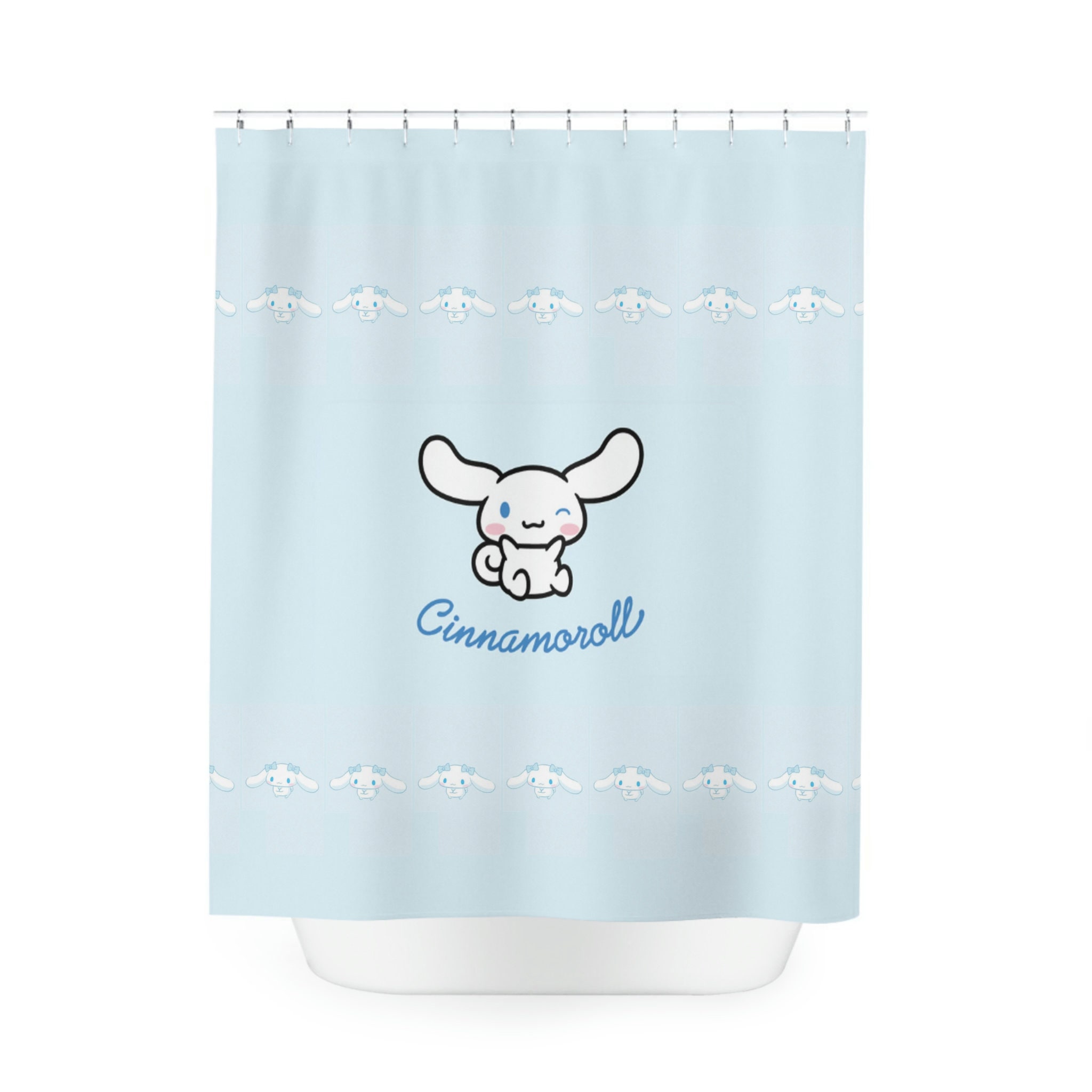 Cinnamoroll Shower Curtain For A Cute And Kawaii Bathroom