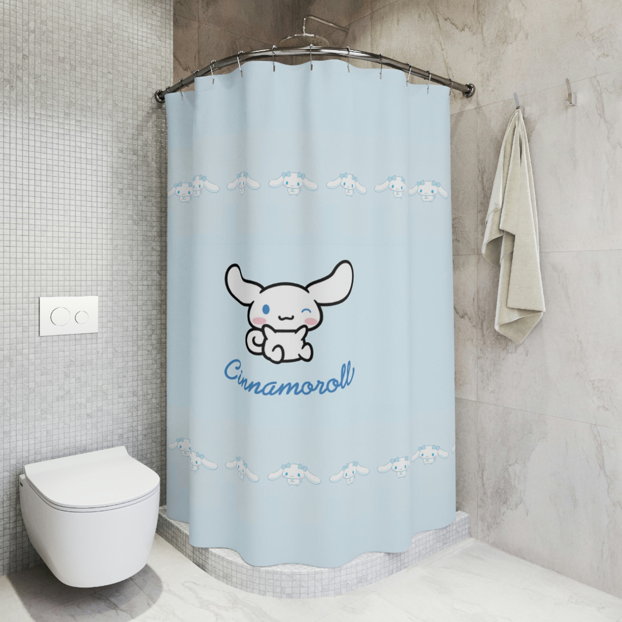 Cinnamoroll Shower Curtain For A Cute And Kawaii Bathroom - Image 4