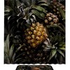 Citrus Fruit Pineapple Shower Curtain with Nutritious Design 