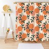 Citrus Orange Fruit Shower Curtain for a Fresh Bathroom