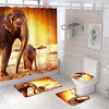 Classic Elephant Shower Curtain For Your Bathroom