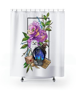 Classic Harry Potter Shower Curtain For A Magical Bathroom