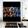 Classic Horror Movies Characters Shower Curtains For Durable Bathroom Decor By Zmylxcj