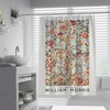 Classic Retro Landscape Painting Shower Curtain - William Morris Art Print