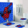 Classic Spider-Man Bathroom Shower Curtain Pad for Fans of the Hero