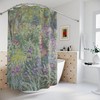 Claude Monet'S Artist Garden Shower Curtain For Artistic And Colorful Bathroom Decor