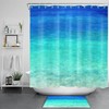 Clear Sea Water Nature Natural Scenery Shower Curtain for a Refreshing Look
