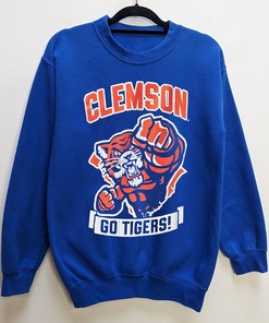 Clemson Tigers Champion - Go Tigers Strong Mascot T-Shirt for Fans