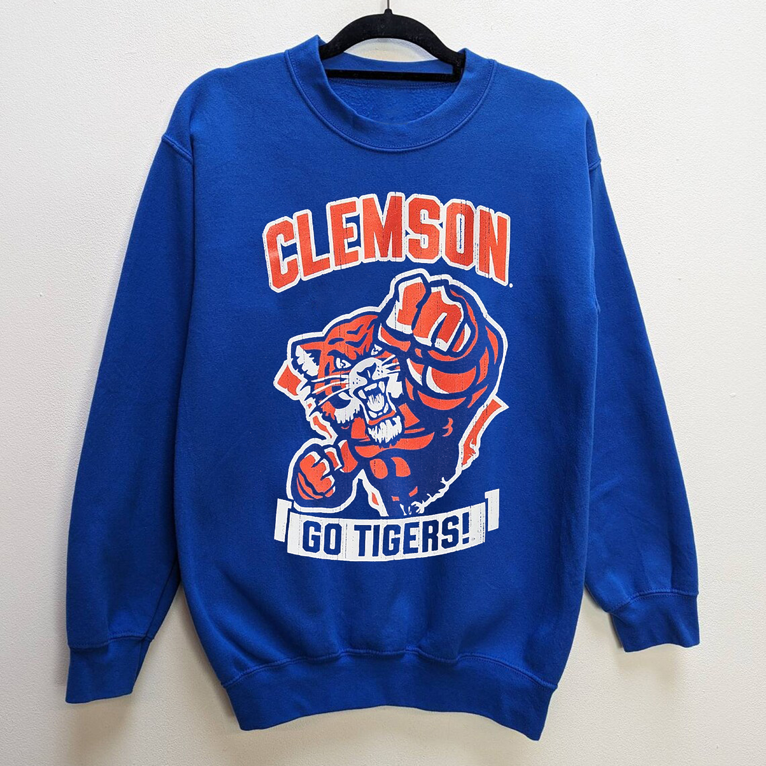Clemson Tigers Champion - Go Tigers Strong Mascot T-Shirt for Fans