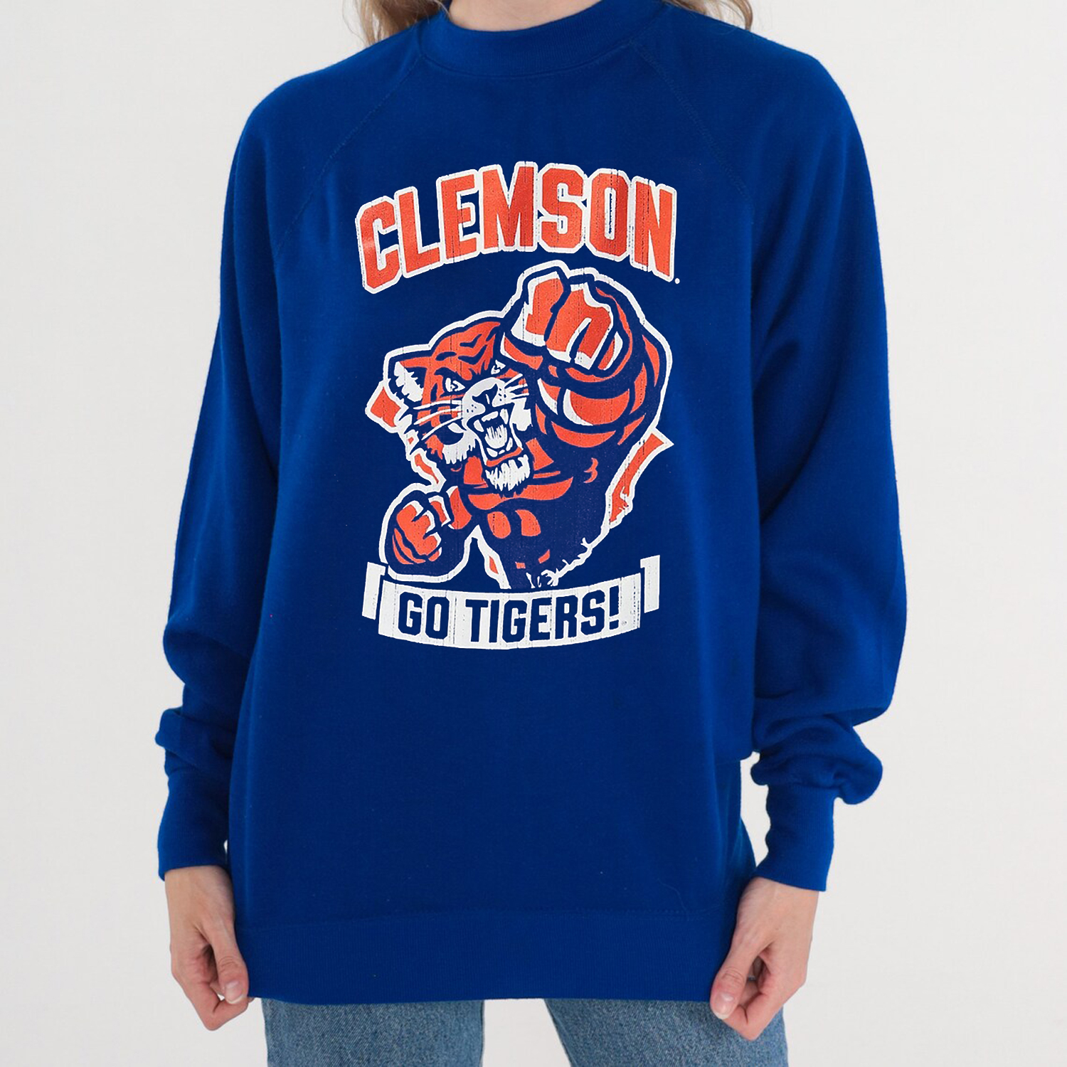 Clemson Tigers Champion - Go Tigers Strong Mascot T-Shirt for Fans