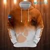 Clemson Tigers Galaxy All Over Print 3D Hoodie With Outer Space Graphic