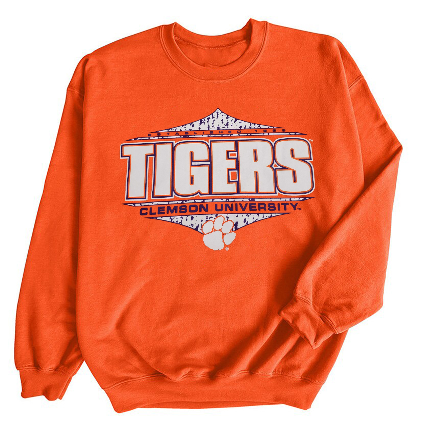 Clemson Tigers NCAA Crew Neck Sweatshirt - Perfect T-Shirt Hoodie for Fans