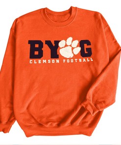Clemson Tigers NCAA Football Crewneck Sweatshirt - Show Your Fan Spirit