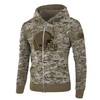 Cleveland Browns All Over Print Camo Printed 3D Pullover Zip Up Hoodie Gifts For Fans