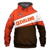 Cleveland Browns All Over Print Zip Hoodie