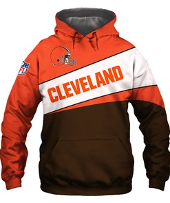 Cleveland Browns All Over Print Zip Hoodie