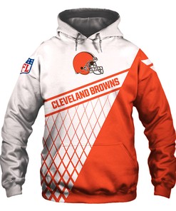 Cleveland Browns All Over Print Zip Hoodie Gift For Fan