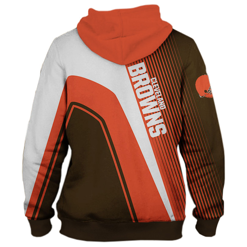 Cleveland Browns All Over Print Zip Hoodie Zip Hoodie Pullover Nfl