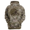 Cleveland Browns Army Graphic All Over Print Zip Hoodie Pullover Gift For Fans
