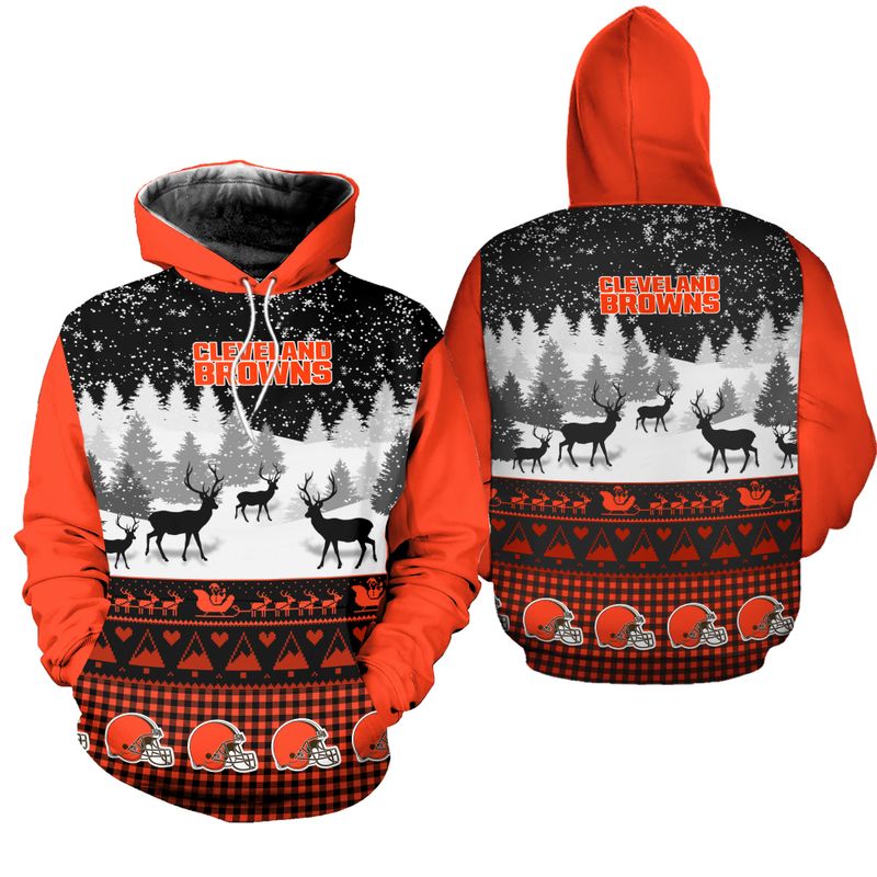 Cleveland Browns Gifts For Fans All Over Print 3D Hoodie