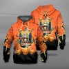 Cleveland Browns Halloween Costume Hoodie All Over Print 3D Jack Skellington Graphic Gifts For Fans