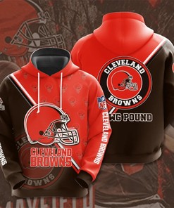 Cleveland Browns Seal Motifs All Over Print Gifts For Fans Hoodie