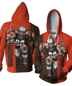 Cleveland Browns Ultra Cool All Over Print 3D Hoodie Gifts For Fans