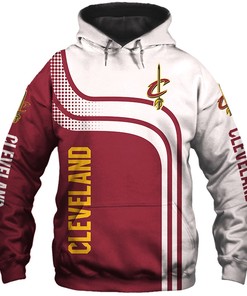 Cleveland Cavaliers 3D Zip Hoodie - Gifts For Fans With All Over Print Hoodie Printful