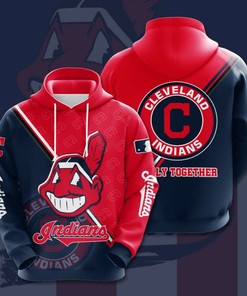 Cleveland Indians Custom Sport All Over Print Hoodie 1 - Perfect For Fans