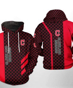Cleveland Indians Mlb Camo Team 3D Hoodie - Perfect For Fans