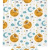 Collapse Foxes Blue Moon Cloud Stars, Waterproof Shower Curtain For Bathroom