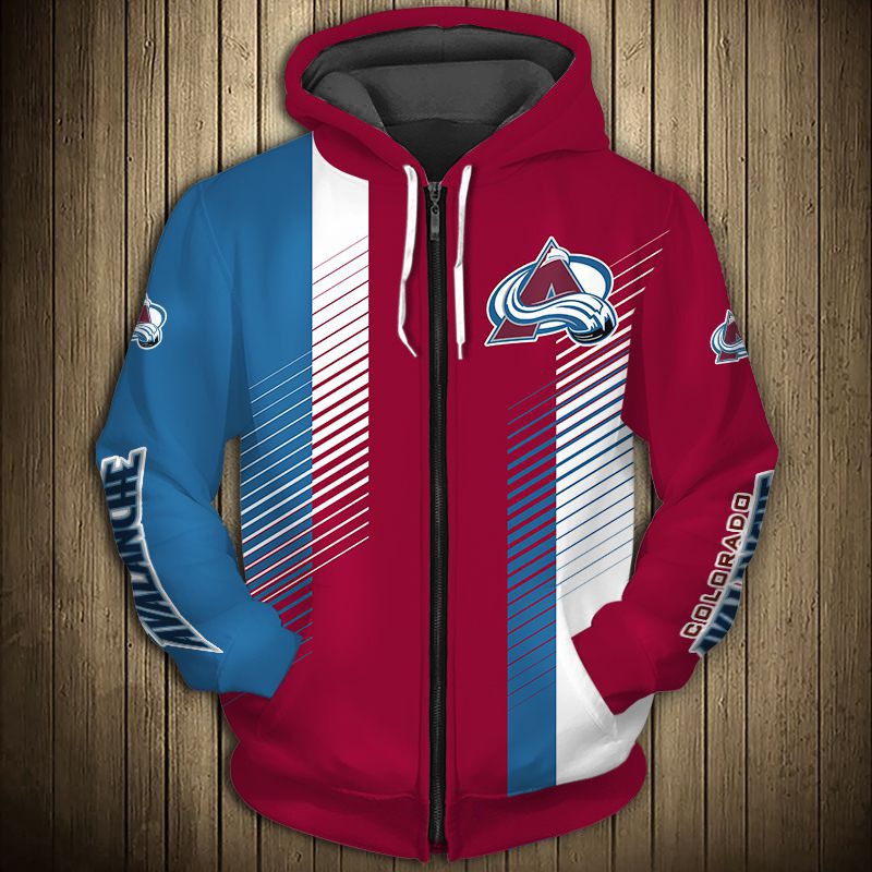 Colorado Avalanche 3D Cute Design Pullover - Nhl Hoodie With 3D Graphic