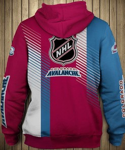Colorado Avalanche 3D Cute Design Pullover - Nhl Hoodie With 3D Graphic