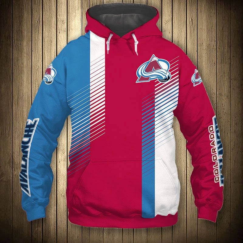 Colorado Avalanche 3D Cute Design Pullover - Nhl Hoodie With 3D Graphic