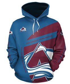 Colorado Avalanche 3D Zip Hoodie - Gifts For Fans With Custom All Over Print Hoodie