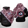 Colorado Avalanche Camo Team 3D Hoodie - Show Your Support In Style