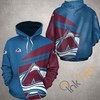 Colorado Avalanche Fan Hoodie 3D - Perfect For Showing Your Support