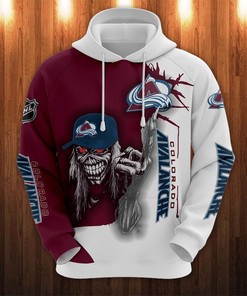 Colorado Avalanche Ultra Death Graphic Hoodie For Halloween