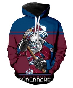 Colorado Avalanche Ultra-Cool 3D Hoodie - Long Sleeve Gift For Fans With Mens 3D Hoodies